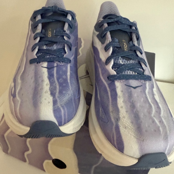 New! HOKA X FP Movement Clifton 9 Sneakers ~ Limited! Free People ~ Cirrus 8.5 - Picture 2 of 9